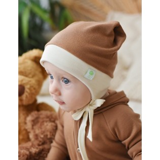 Beanie with strings Sale