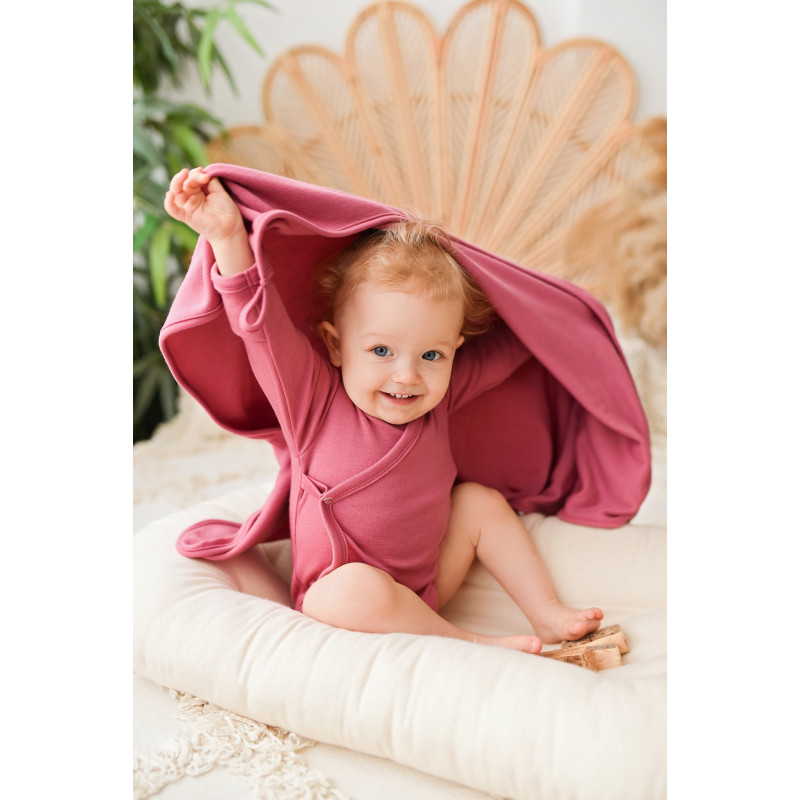 Couverture pour bébé en pure laine mérinos tricotée en France – Petite  planète