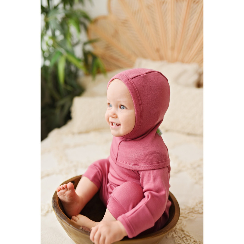 RUHAO-Cagoule en laine super chaude pour enfant, bonnets avec