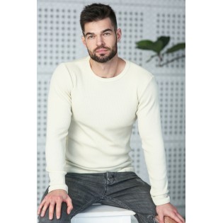 Knitted Merino Wool Sweater for Men