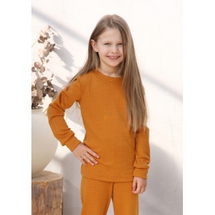 Kids Merino Wool Base Layer Long Sleeve