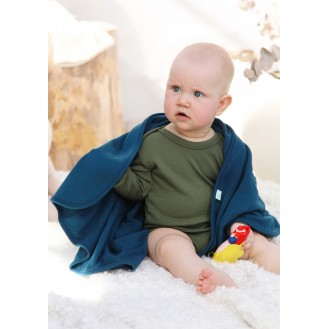 Couverture bébé en laine mérinos