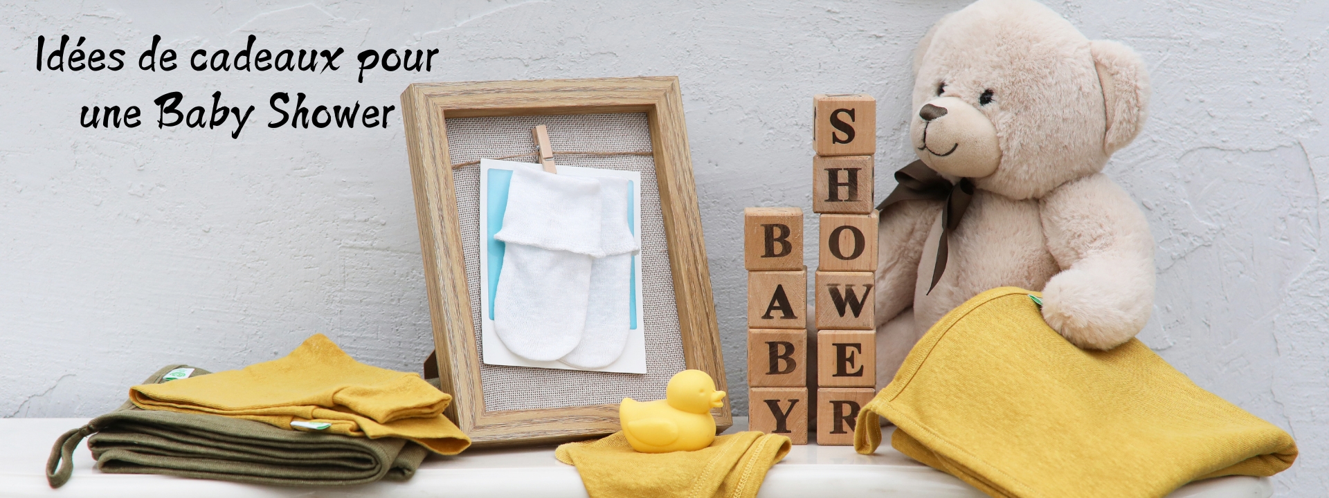 Idées de cadeaux pour une Baby Shower