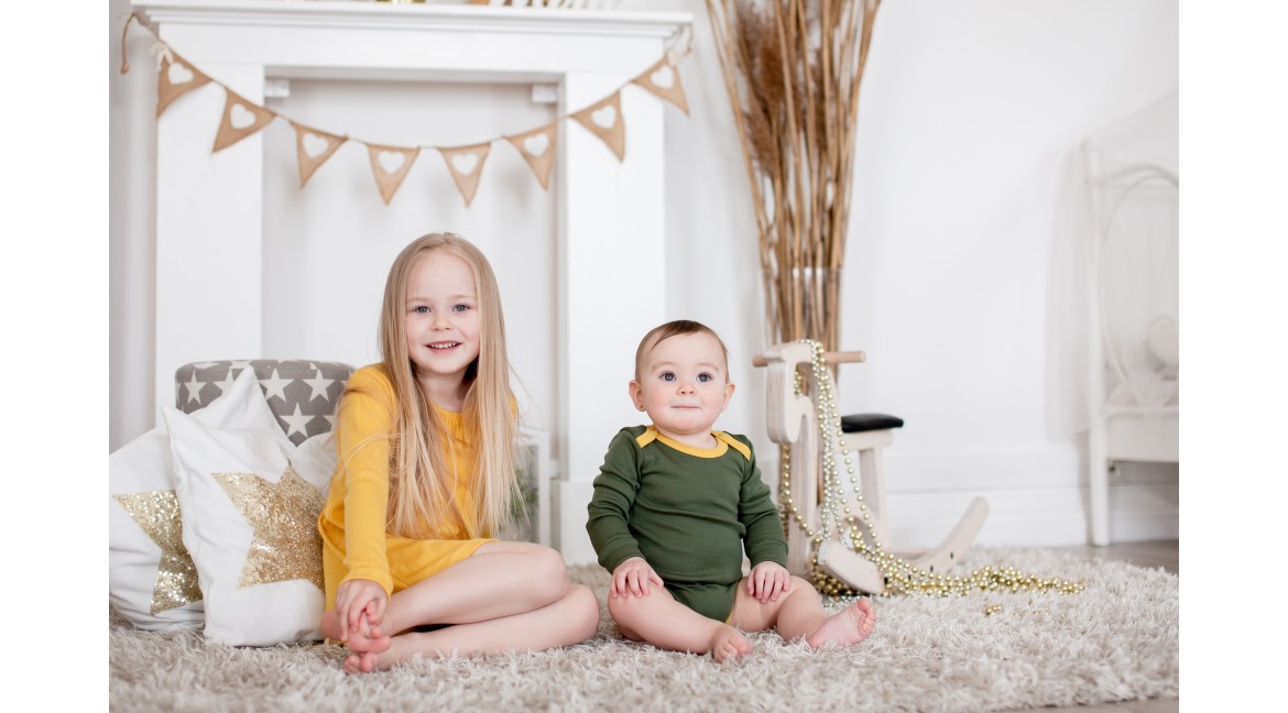 Kleding van merinowol voor kinderen