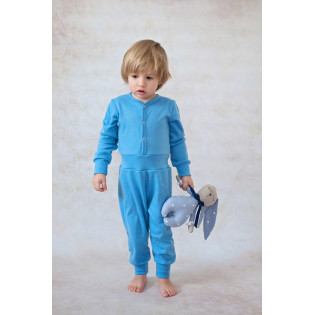 Pyjama bébé unisexe en laine mérinos