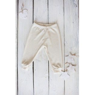 Infant joggers with silk