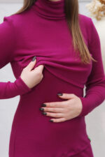 Stillshirt mit Rollkragen für Damen