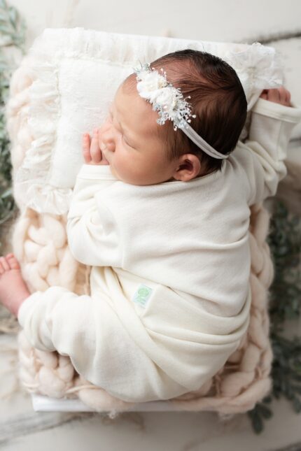 merino baby romper