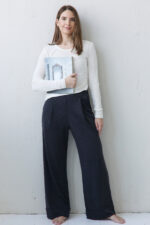 warme wollen broek dames