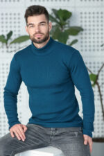 pull hiver homme en laine mérinos