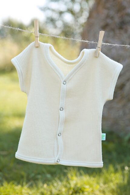 knitted baby vest