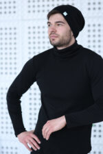 Bonnet en laine mérinos pour homme