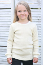 Merino Pullover Kinder aus gestrickter Merinowolle