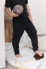 Legging enfant en lin doux